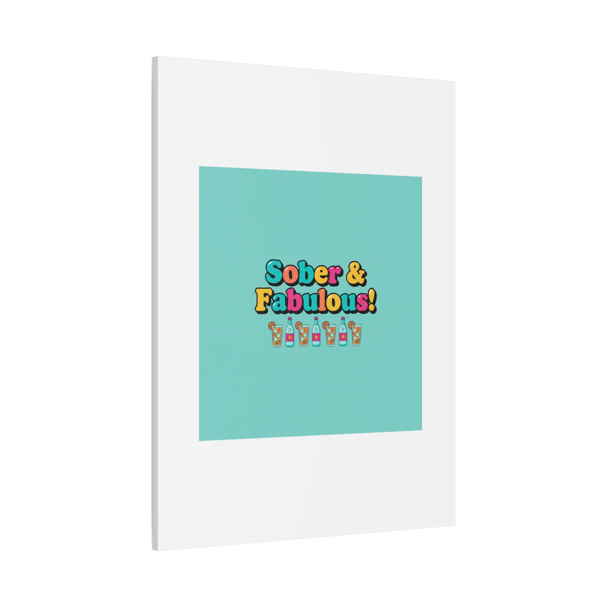 Sober & Fabulous! Canvas | Dry January, Mocktail Trend