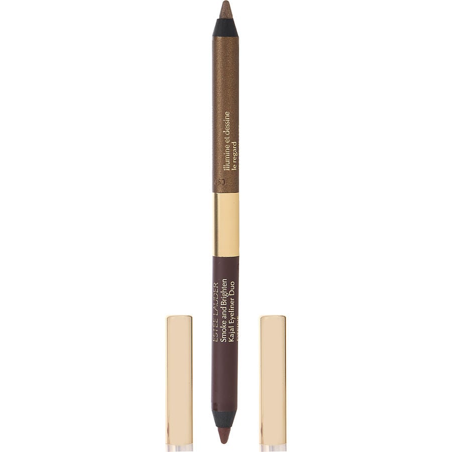 Estee Lauder Smoke And Brighten Kajal Eyeliner Duo - # 03 Dark Chocolate / Rich Bronze --1g/0.02oz By Estee Lauder