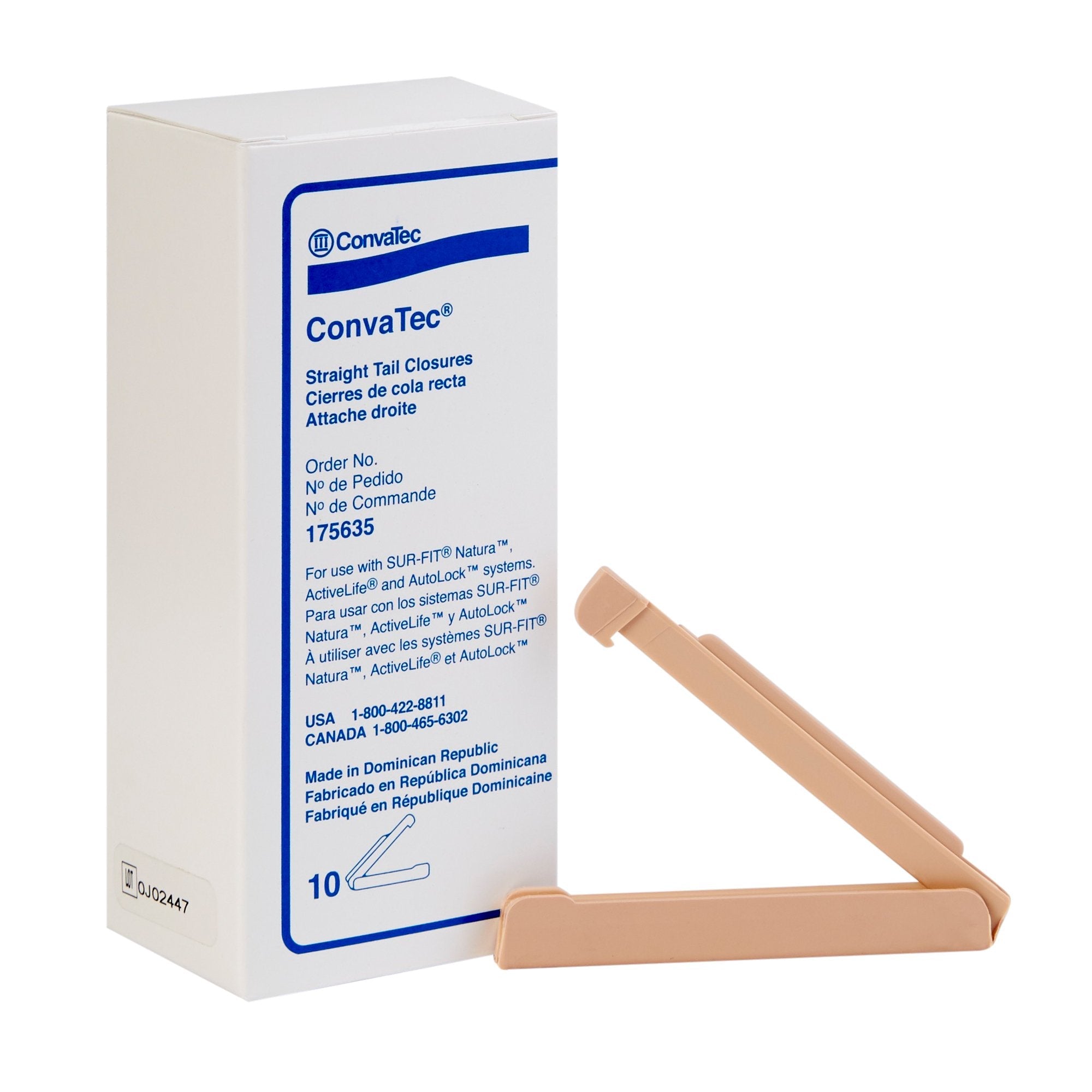 ConvaTec® Tail Closure Clamp 175635