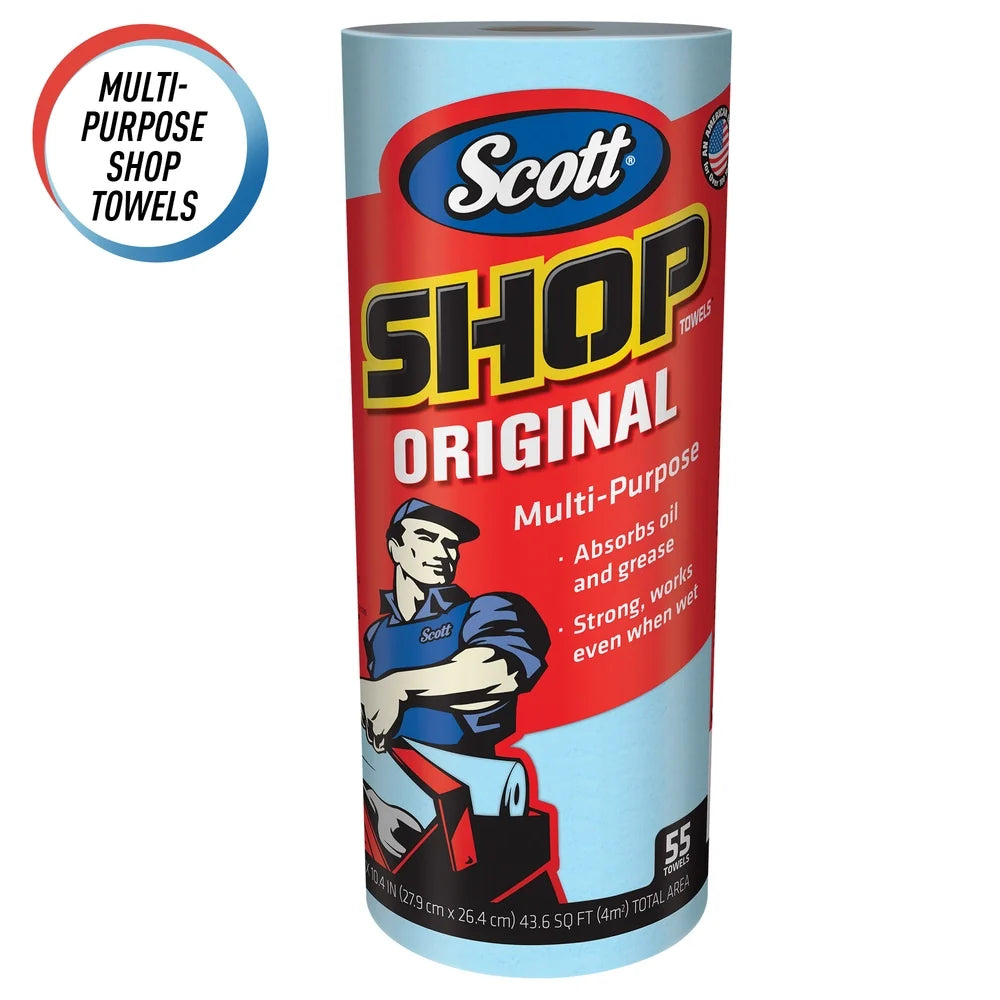 Blue Scott Towels 55 Towels/Roll