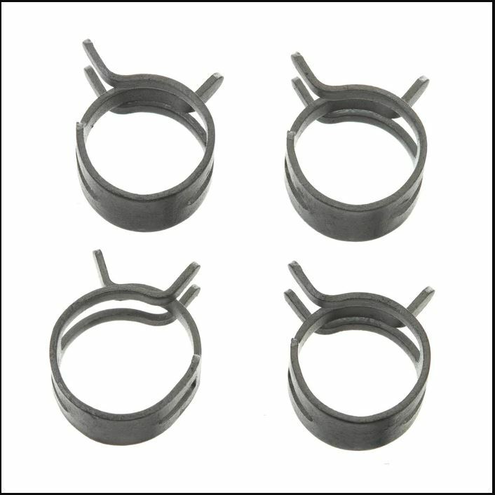 ALL BALLS, All Balls Hose Clamps Refill Kit (4-Pack) - Durable and Reliable for Secure Connections