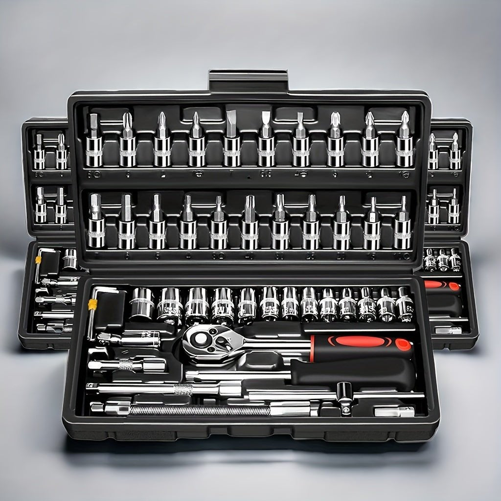 46pc Ratchet & Wrench Tool Set - PhishStones Products