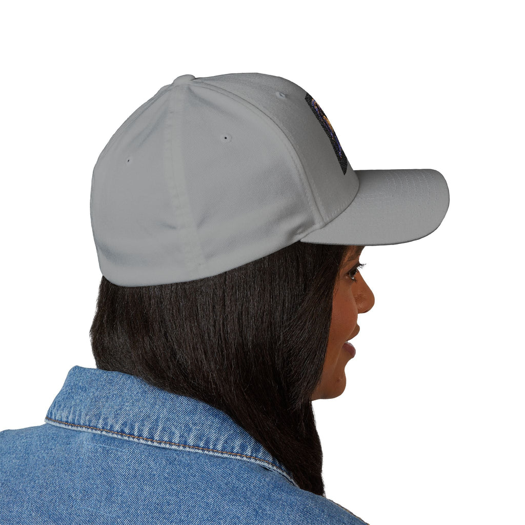 Embroidered 'Faith Is A Universal Language' Closed-Back Cap