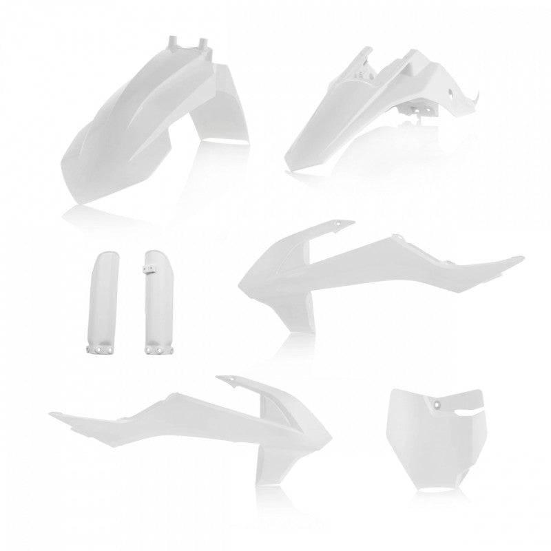 Acerbis 19+ KTM SX65/ 21-23 GasGas MC65(No Air Box/Covers) Full Plastic Kit - White 2791520002