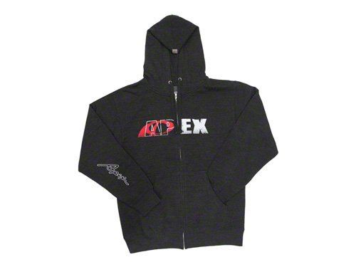APEXi APEX Block Hoodie, Small, Grey 0BGNF *Discontinued