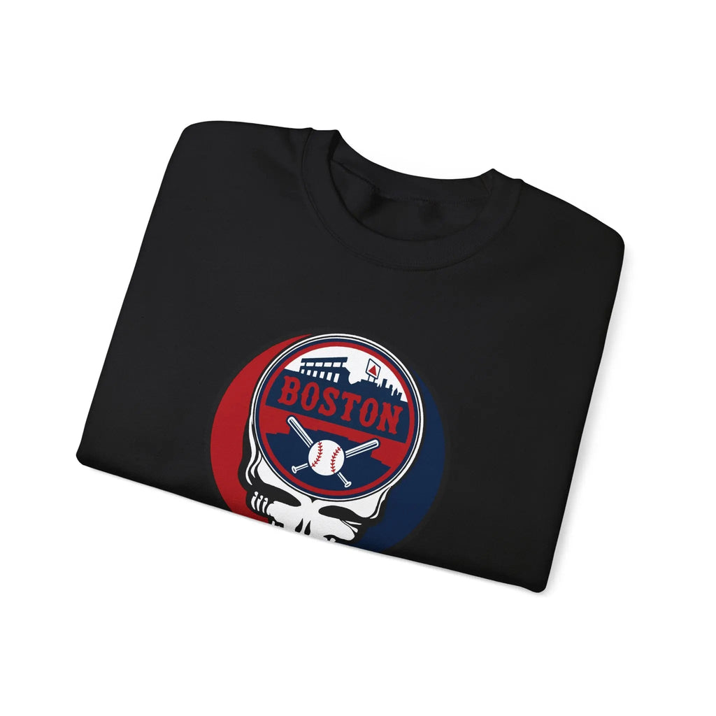 Boston Red Sox Original Stealie Grateful Dead Crewneck Grateful Dead Sweatshirt