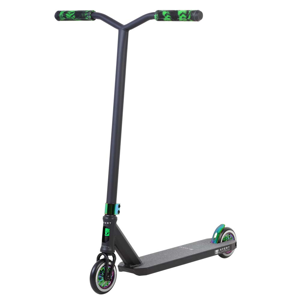 Invert Supreme 3-10-14 Complete Scooter - Black/Neo Green