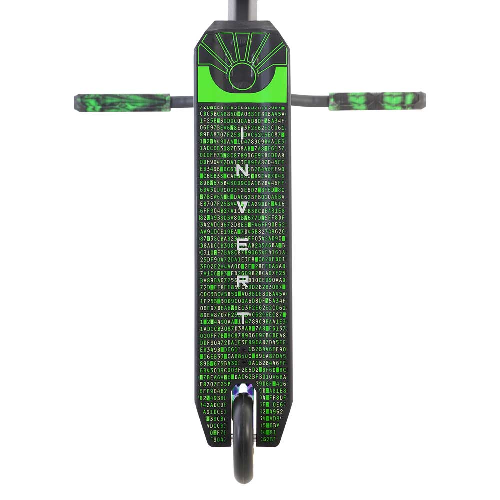 Invert Supreme 3-10-14 Complete Scooter - Black/Neo Green
