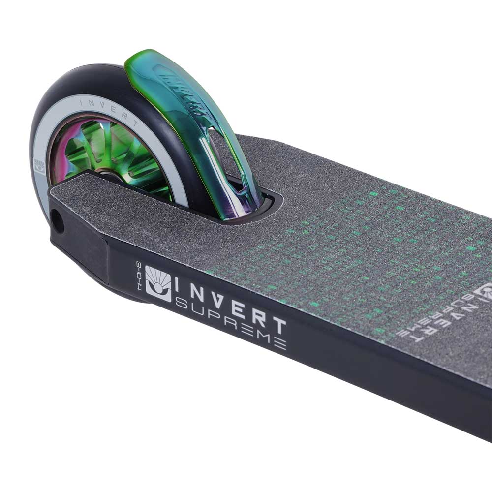 Invert Supreme 3-10-14 Complete Scooter - Black/Neo Green