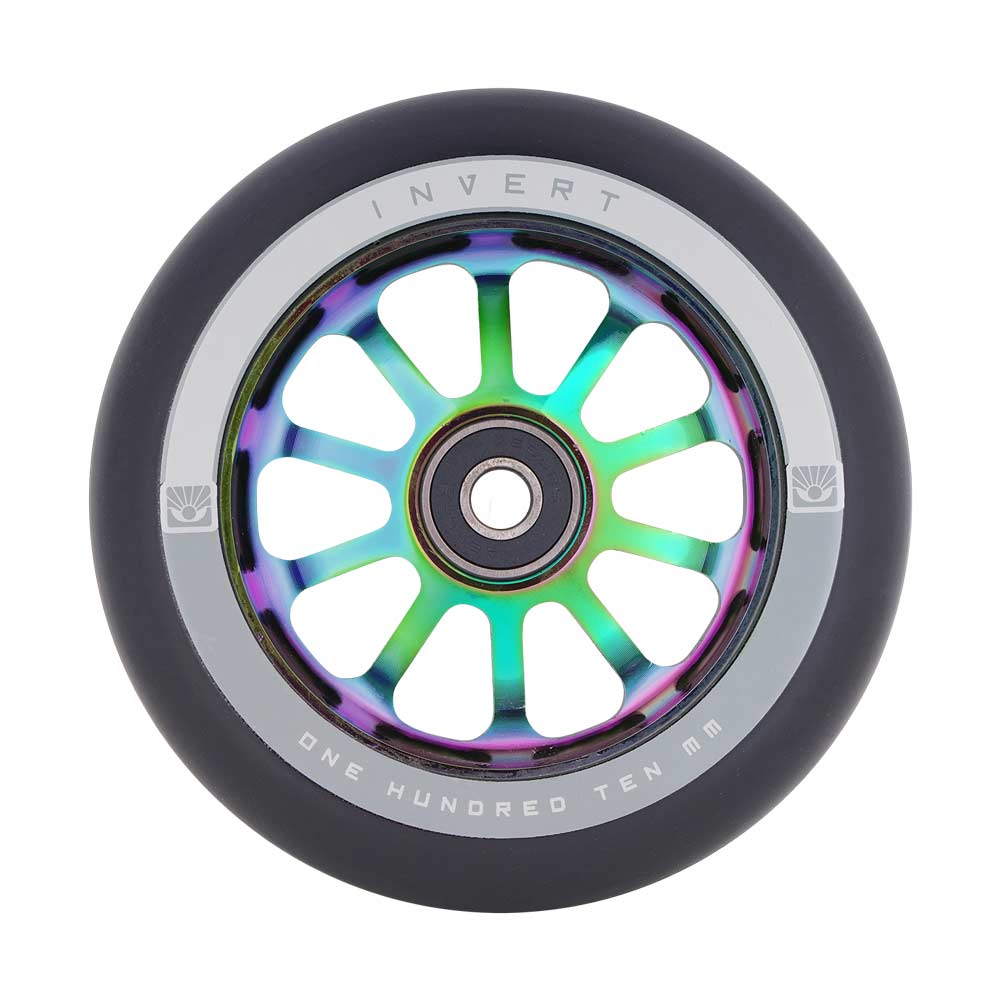 Invert Supreme 3-10-14 Complete Scooter - Black/Neo Green