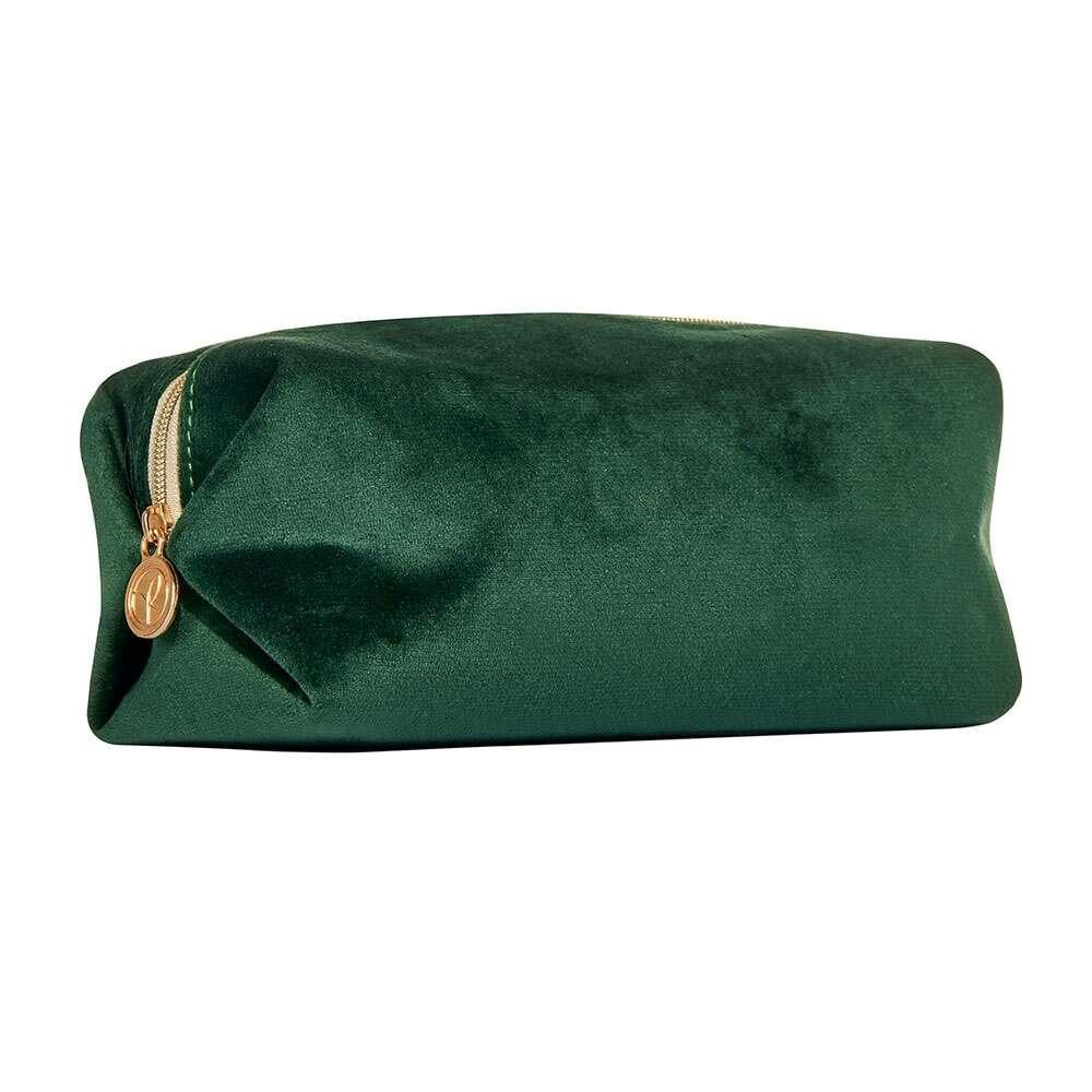 Yves Rocher Velvet Makeup Bag - Stylish Beauty Storage & Gift Box
