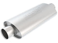 Borla XR-1 Racing Sportsman 3.5in. Outlet / 3.5in Inlet Oval Muffler 40945