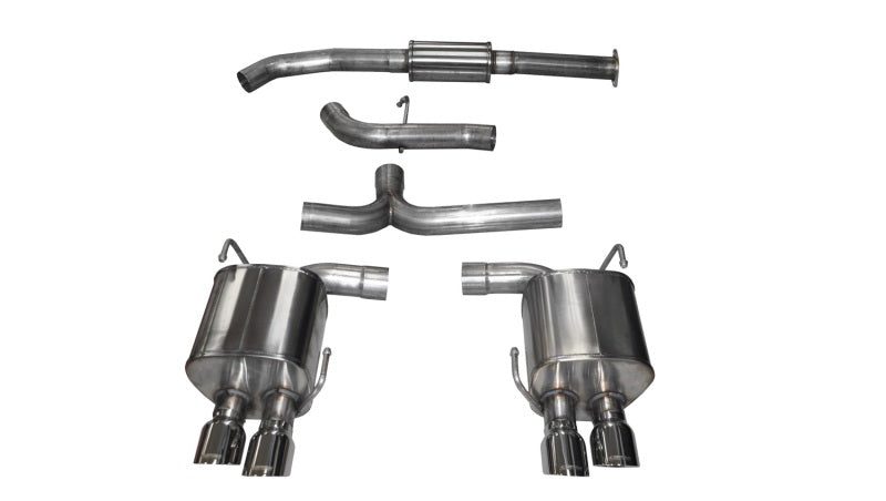 Corsa Performance Catback Exhaust System W/ Polished Tips Subaru WRX STI 2015+
