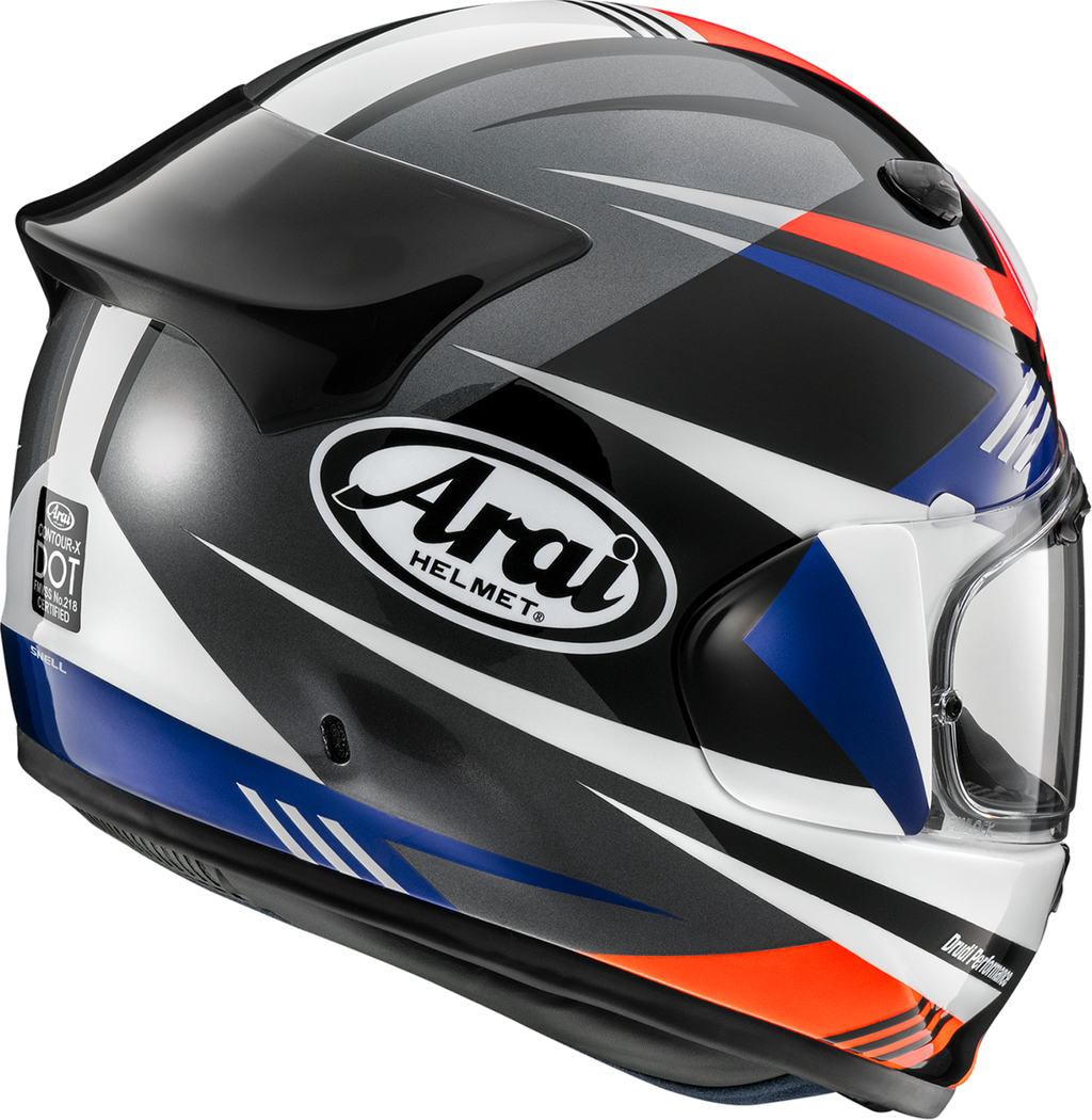 ARAI HELMETS, ARAI HELMETS Contour-X Helmet with Mark Design - Red, 2XL (Part Number: 0101-18145)