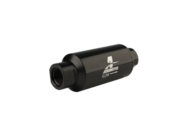 Aeromotive 10 Micron, ORB-10 Black Fuel Filter