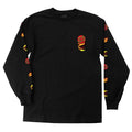 Santa Cruz Group Dot Long Sleeve Mens T-Shirt - Black