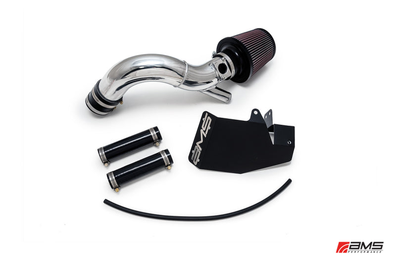 AMS Performance 08-15 Mitsubishi EVO X Replacement Intake Pipe w/MAF Housing & Bungs - Black AMS.04.08.0002-2