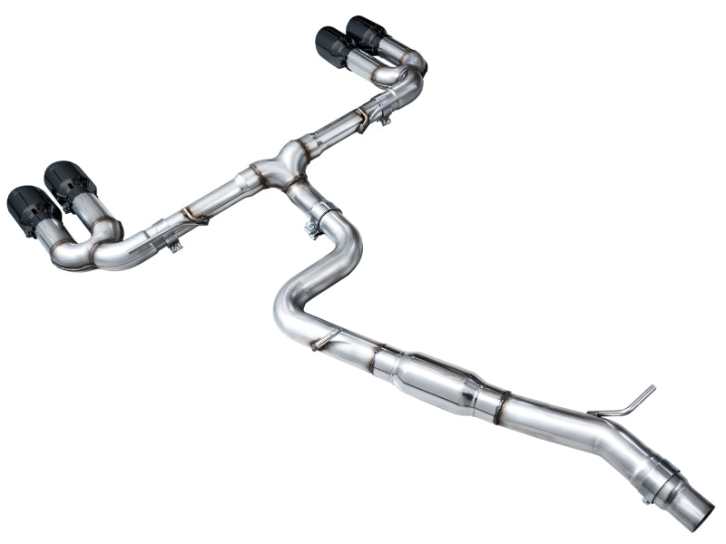 AWE Tuning AWE 22-24 Audi 8Y S3 Track Edition Exhaust  - Diamond Black Tips 3020-43897