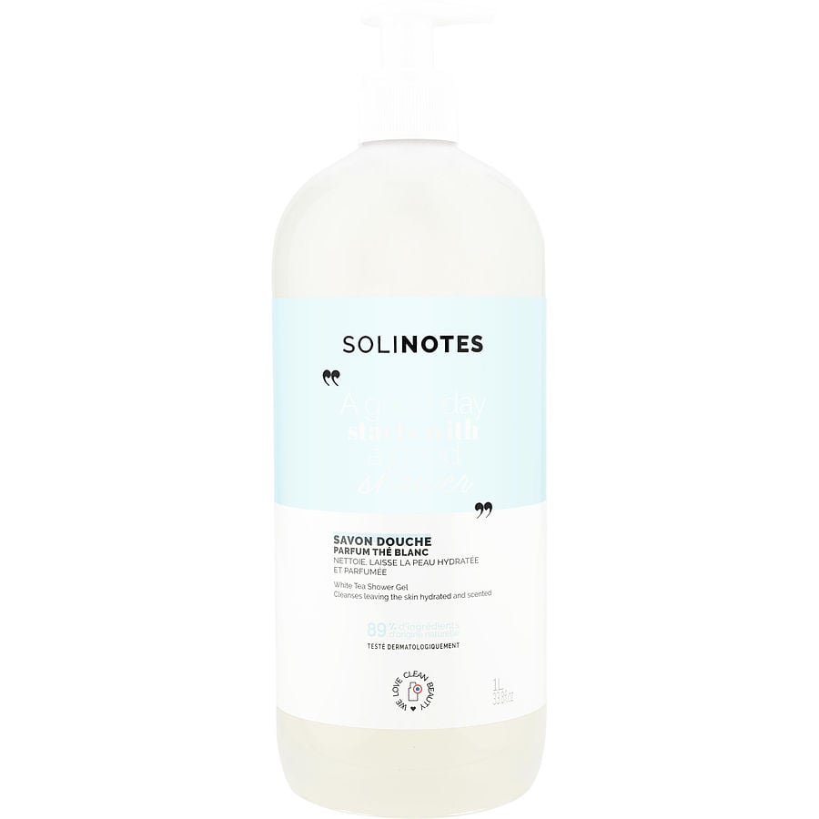 Solinotes White Tea By Solinotes Shower Gel 33.8 Oz