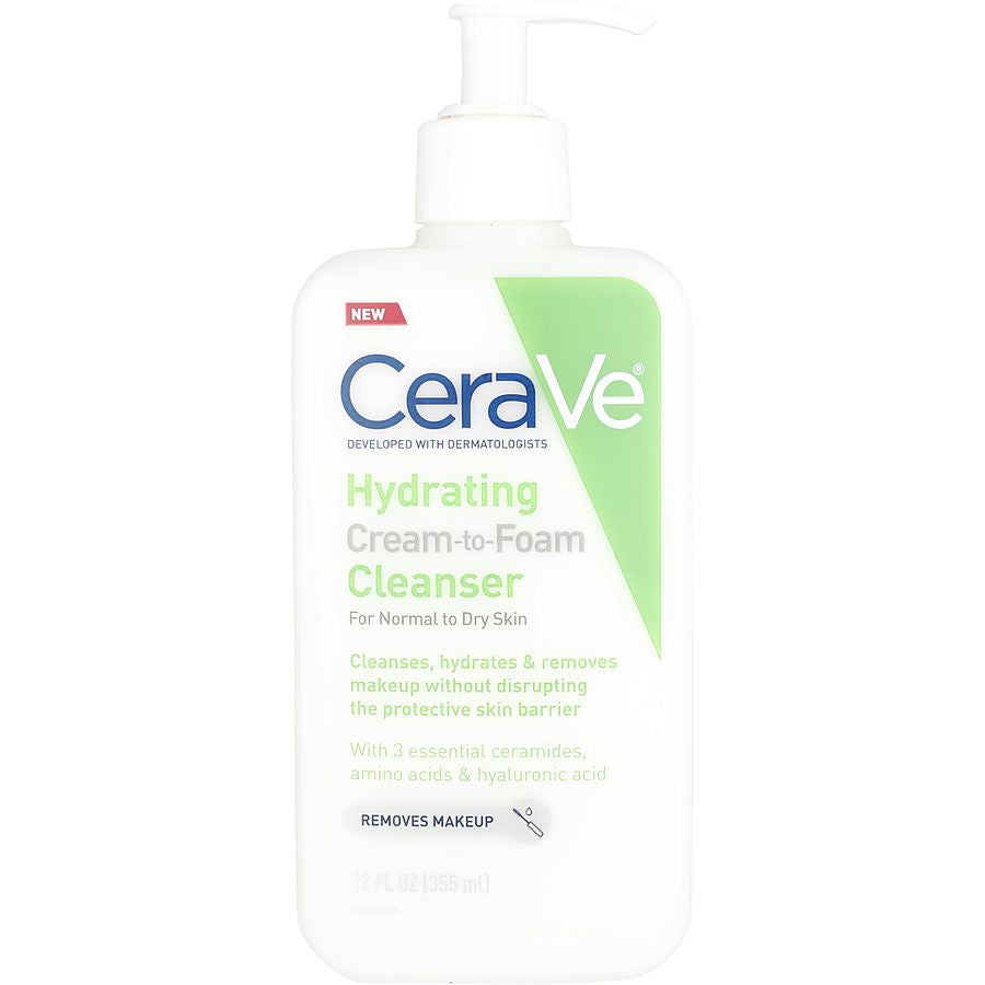 Hydrating Cream-to-foam Cleanser - Normal To Dry Skin --355ml/12oz