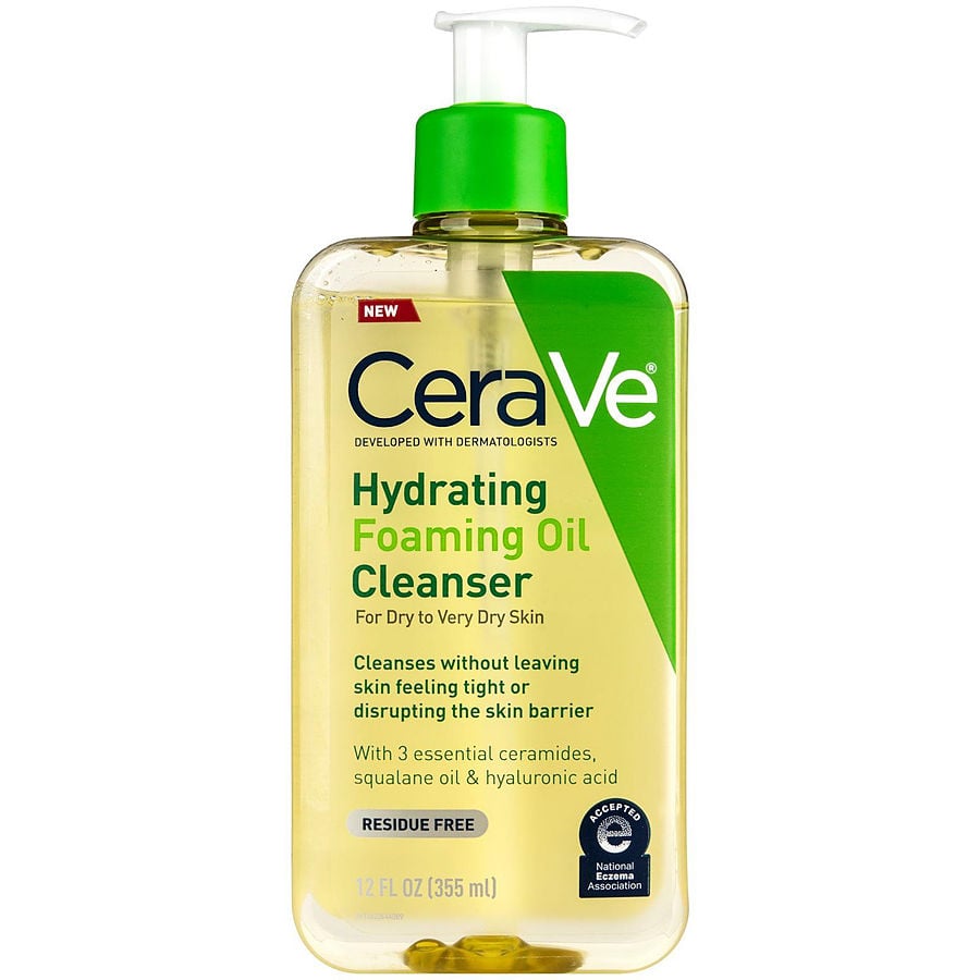 Hydrating Foaming Oil Cleanser For Dry To Very Dry Skin --355ml/12oz