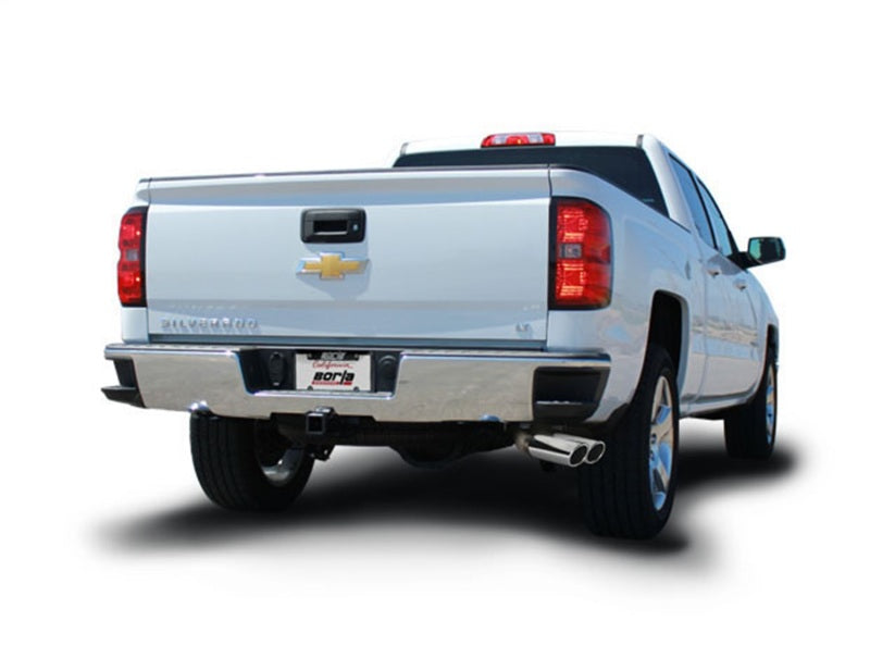 Borla S-Type Cat-Back 14 Sierra 1500 Ext. Cab Stnd Bed/CC Short Bed 143.5in WB Side Exit Exhaust 140550