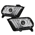 SPYDER Ford Mustang 10-13 Projector Headlights - HID Model Only - Chrome PRO-YD-FM2010V2-HID-C 5084590