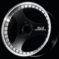 Advan ONI2 Progressive 20x9.5 / +25 Offset / 5x112 / 66.5mm Bore / Machining and Racing Gloss Black YAYP0J25MBF