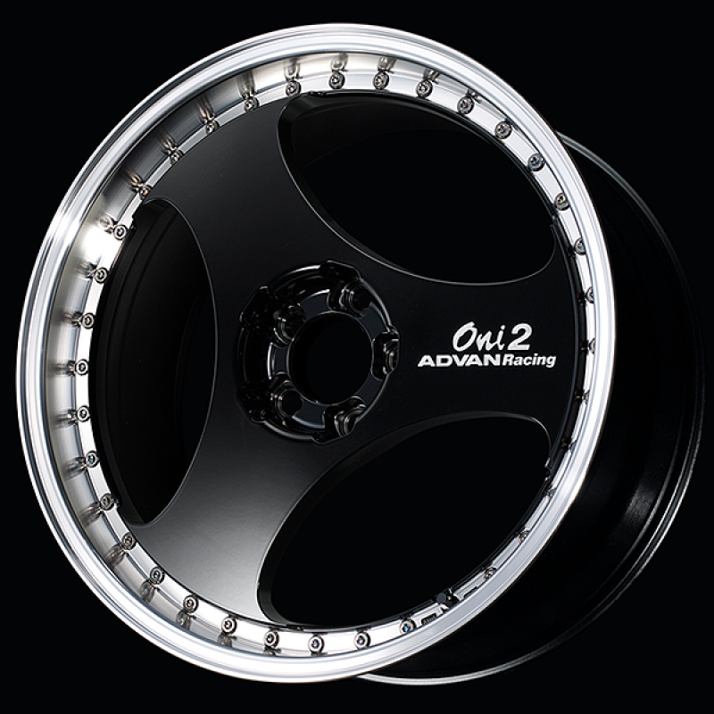 Advan ONI2 Progressive 20x9.5 / +25 Offset / 5x112 / 66.5mm Bore / Machining and Racing Gloss Black YAYP0J25MBF