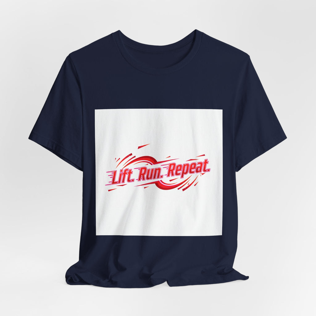 Lift Run Repeat Tee | fitness shirt, gym motivation