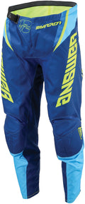 Answer 24 Syncron Envenom Pants Blue/Hyper Acid Youth Size - 22 442598