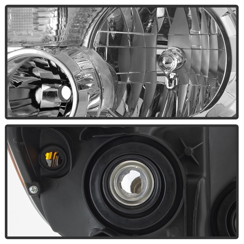 SPYDER xTune 07-13 Toyota Tundra (w/o Headlight Washer) Headlight - OEM Left (HD-JH-TTU07-OE-L) 9042263