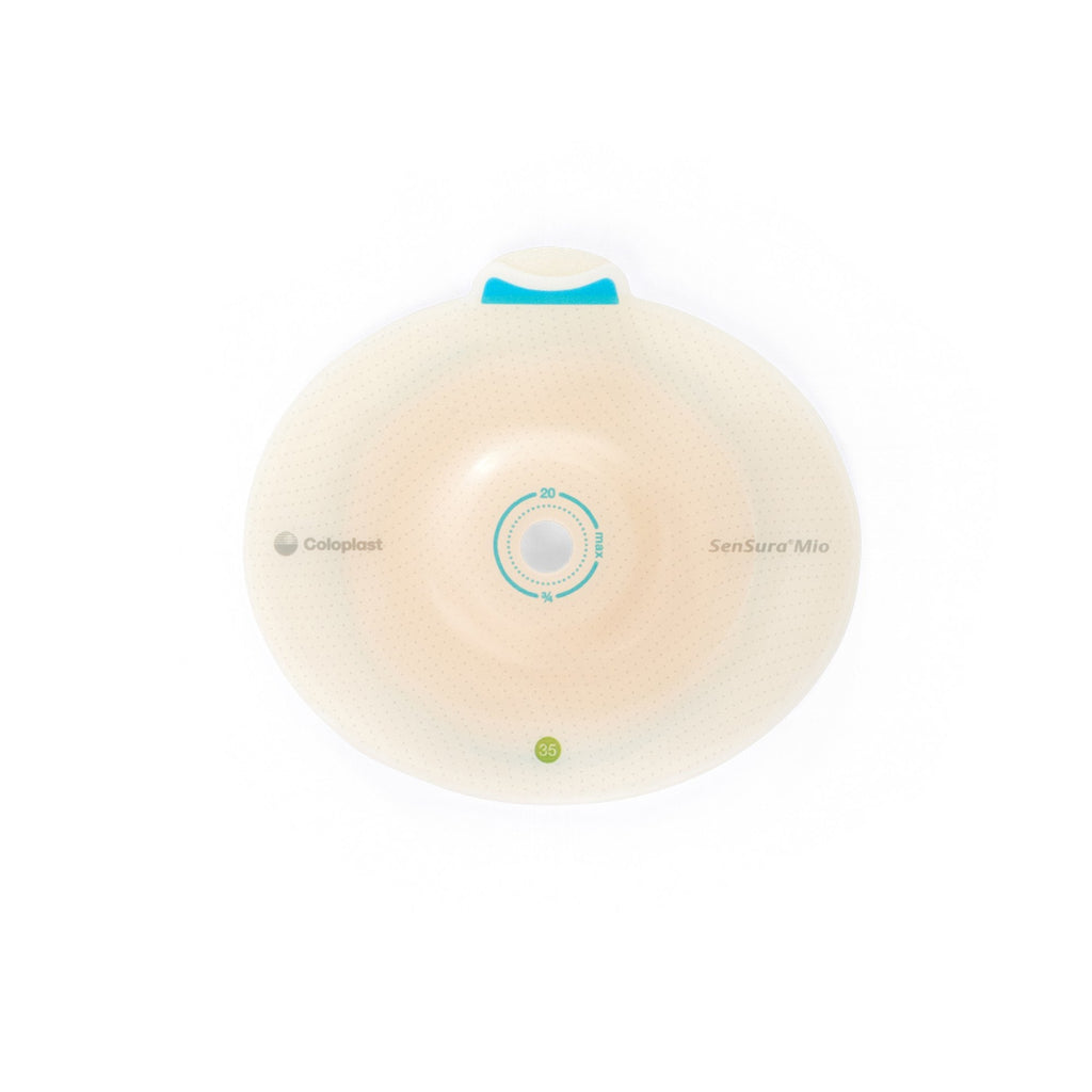 SenSura® Mio Flex Convex Light Ostomy Barrier, Trim to Fit 15 – 30 mm, Red Match 16481