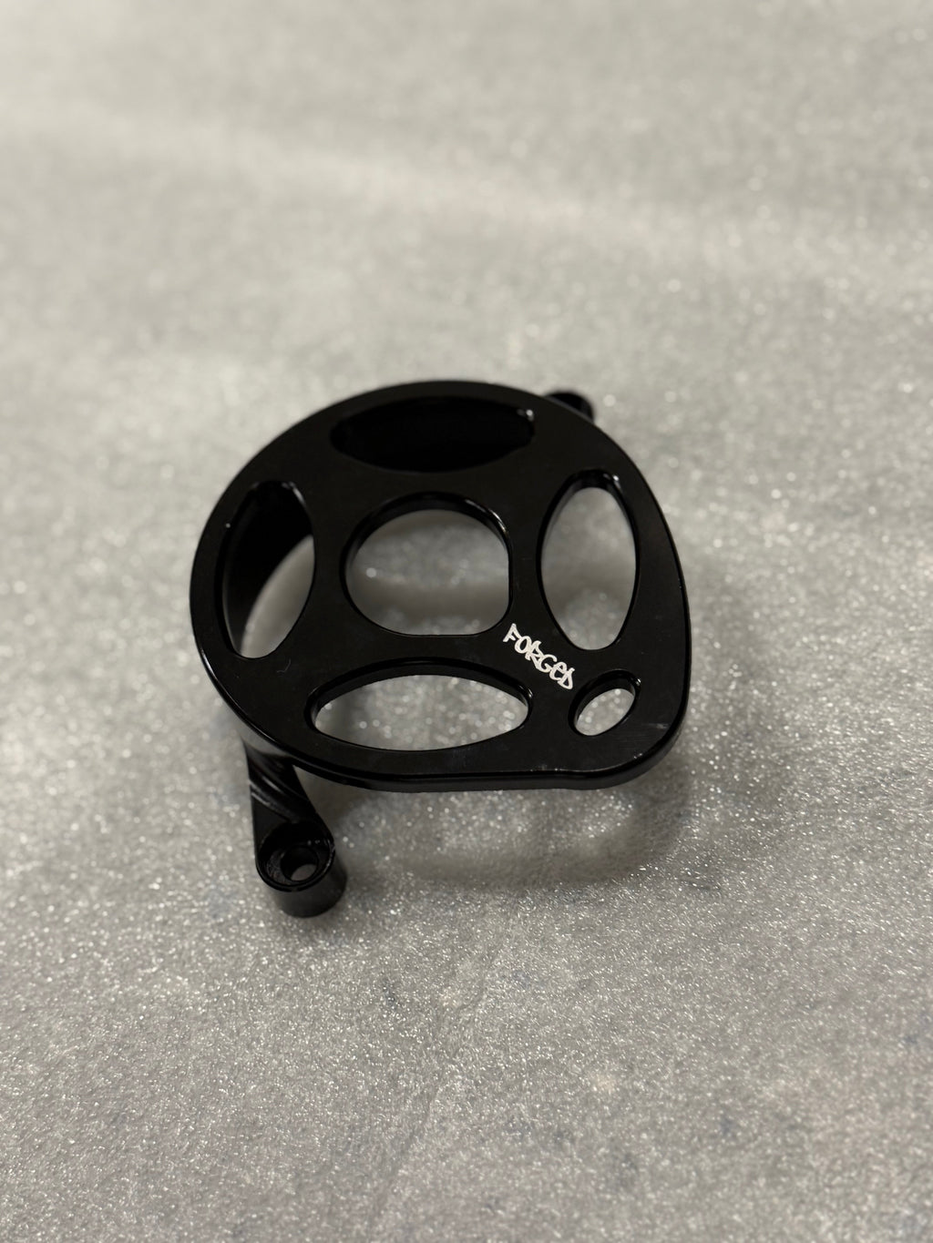 Surron Ultra Bee Metal Motor Cover | CNC Upgrade Replacement (Black & Chrome)