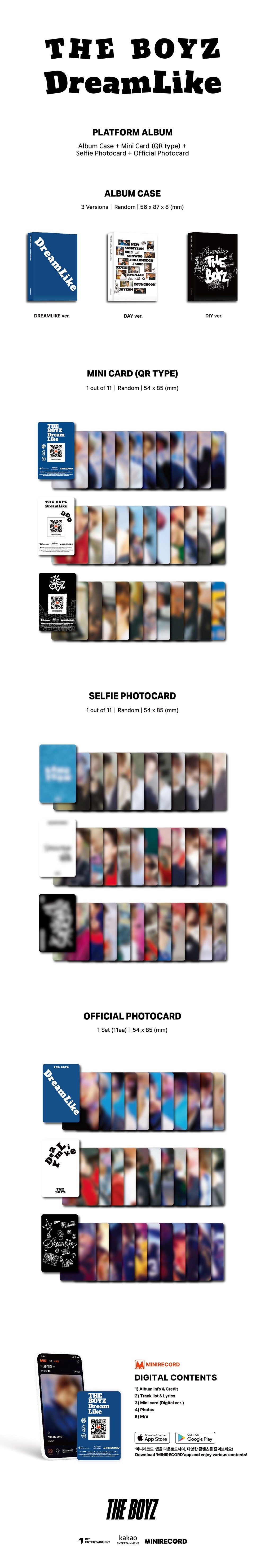 The Boyz 4th Mini Album - Dreamlike (Platform Ver.)