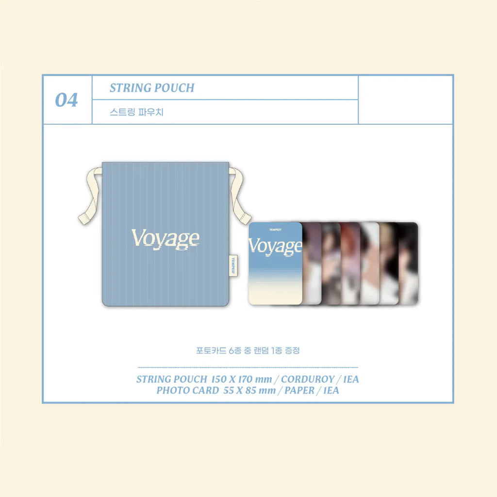 Tempest Official MD - Voyage 5th Mini Album