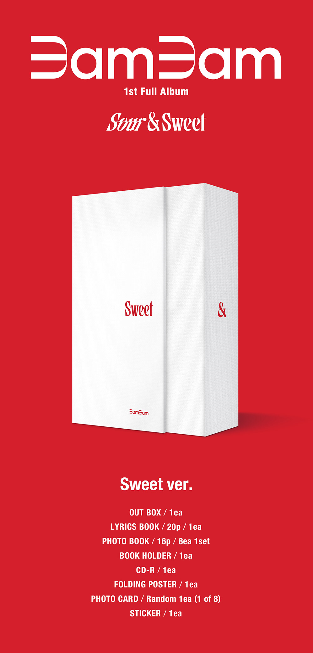 Bambam 1st Full Album - Sour & Sweet