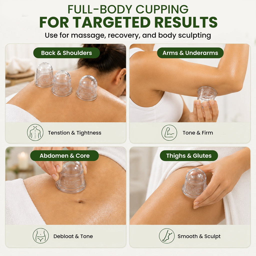 ZEN Cupping Therapy Set - 6 Cups