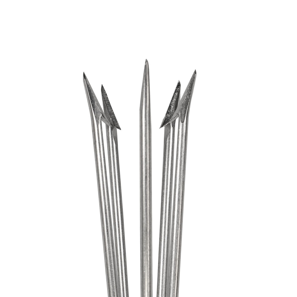Spearfishing Lionfish 6" Pole Spear Tip 5 Prong Paralyzer w/ Barbs, 6mm