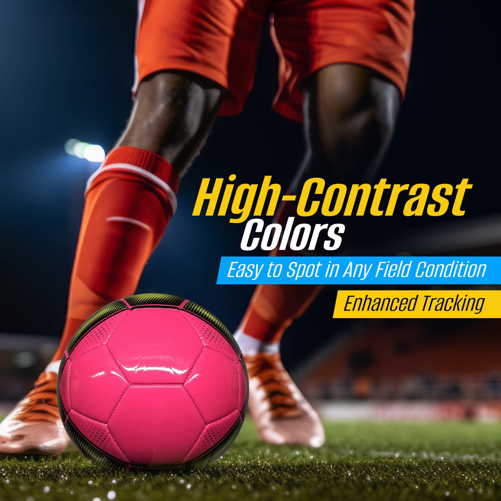 Vizari Cordoba USA Soccer Ball – Pink (Sizes 3, 4 & 5)