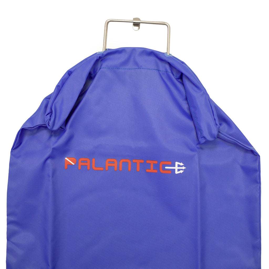 Palantic Blue Lobster Fish Catch Gear Nylon Game Bag Net with SS Handle