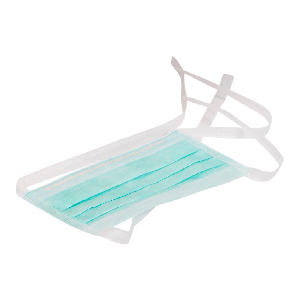 McKesson Classic Style Anti-Fog Surgical Mask, Green 91-1400