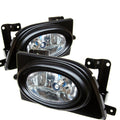 SPYDER Honda Civic 06-08 4Dr OEM Fog Lights W/Switch Clear FL-HC06-4D 5020987