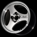 Advan ONI2 15x6.0 / +45 Offset / 4x100 / 63mm Bore / Machining and Diamond Cut YAY5C45ADC