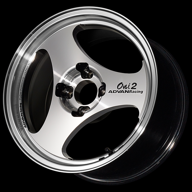 Advan ONI2 15x6.0 / +45 Offset / 4x100 / 63mm Bore / Machining and Diamond Cut YAY5C45ADC