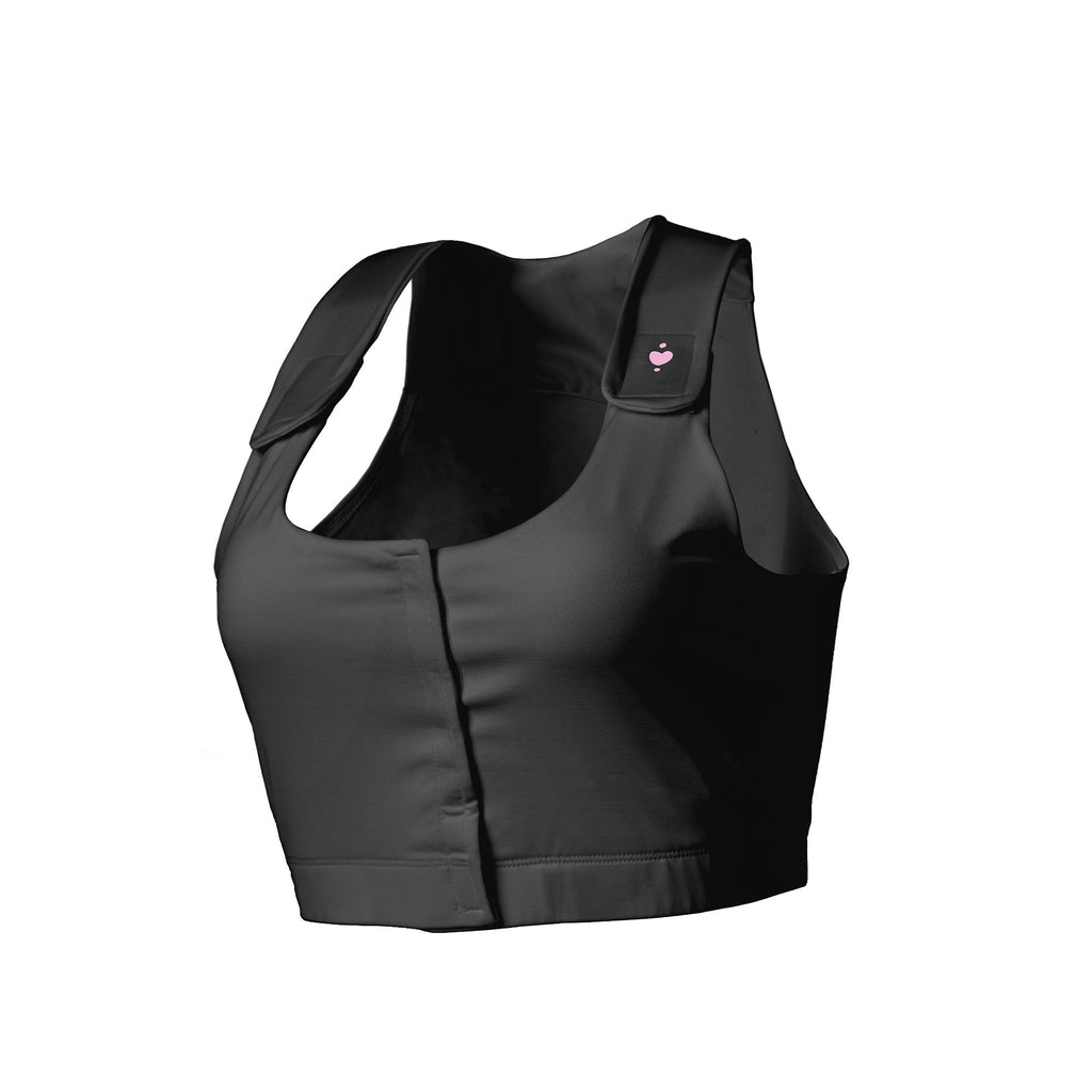 Serena Post Surgical Bra, Black, X-Large HC00003BXL