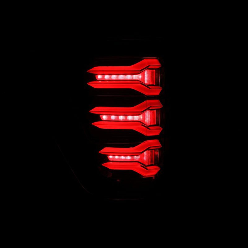 AlphaRex 21-22 Ford F150 LUXX LED Projector Tail Lights - Alpha-Black 653010 *Discontinued