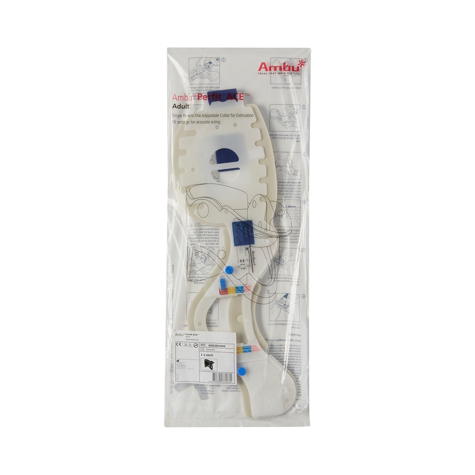 Perfit ACE® Rigid Cervical Collar 000281000
