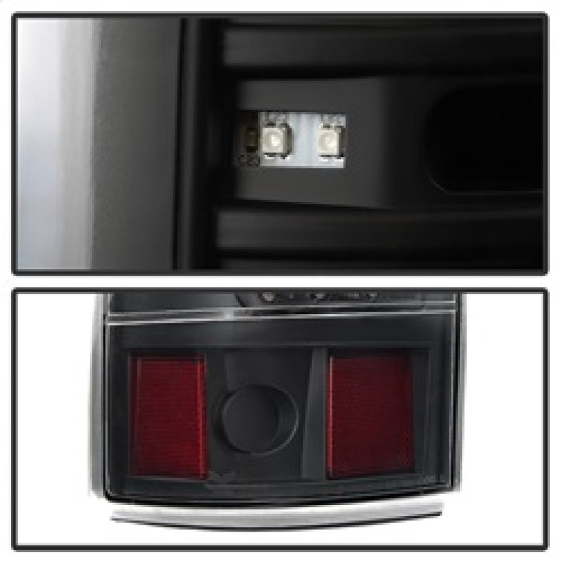 SPYDER xTune 03-06 Chevrolet Silverado 1500 LED Tail Lights - Black (ALT-JH-CSIL03-LED-BK) 9037634