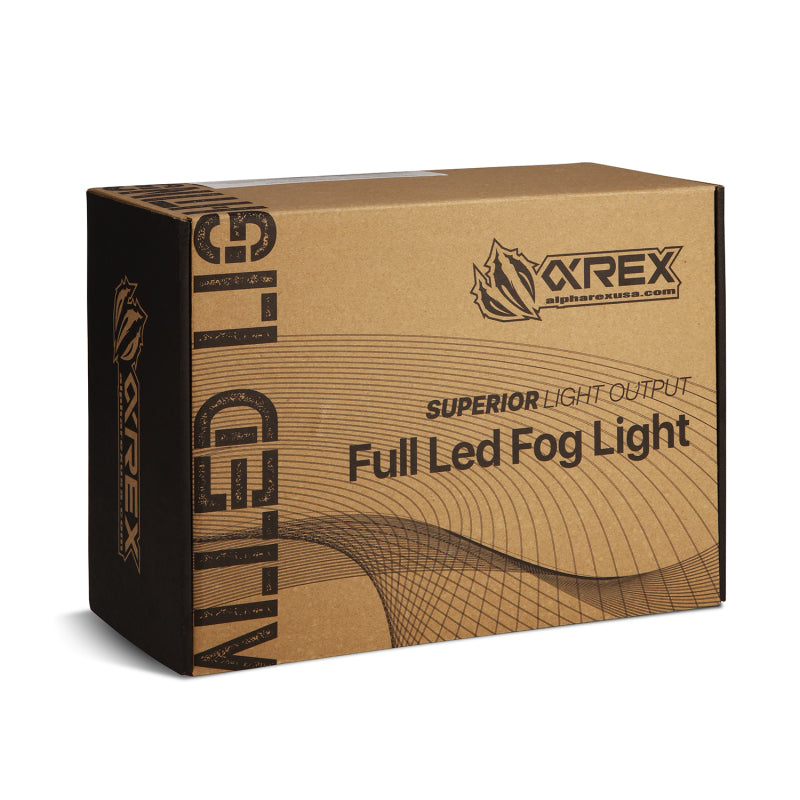 AlphaRex 19-23 Chevrolet Silverado 2500/3500HD DoubleTap Dual Color LED Projector Fog Lights 210017 *Discontinued